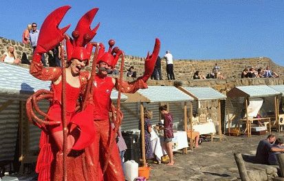 Clovelly homard et festival de crabe