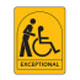 National Accessible Scheme logo for access Exceptional