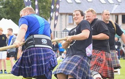 Jeux des Highlands écossais