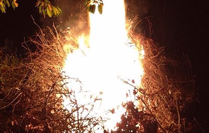 Bonfire Night à Chatsworth